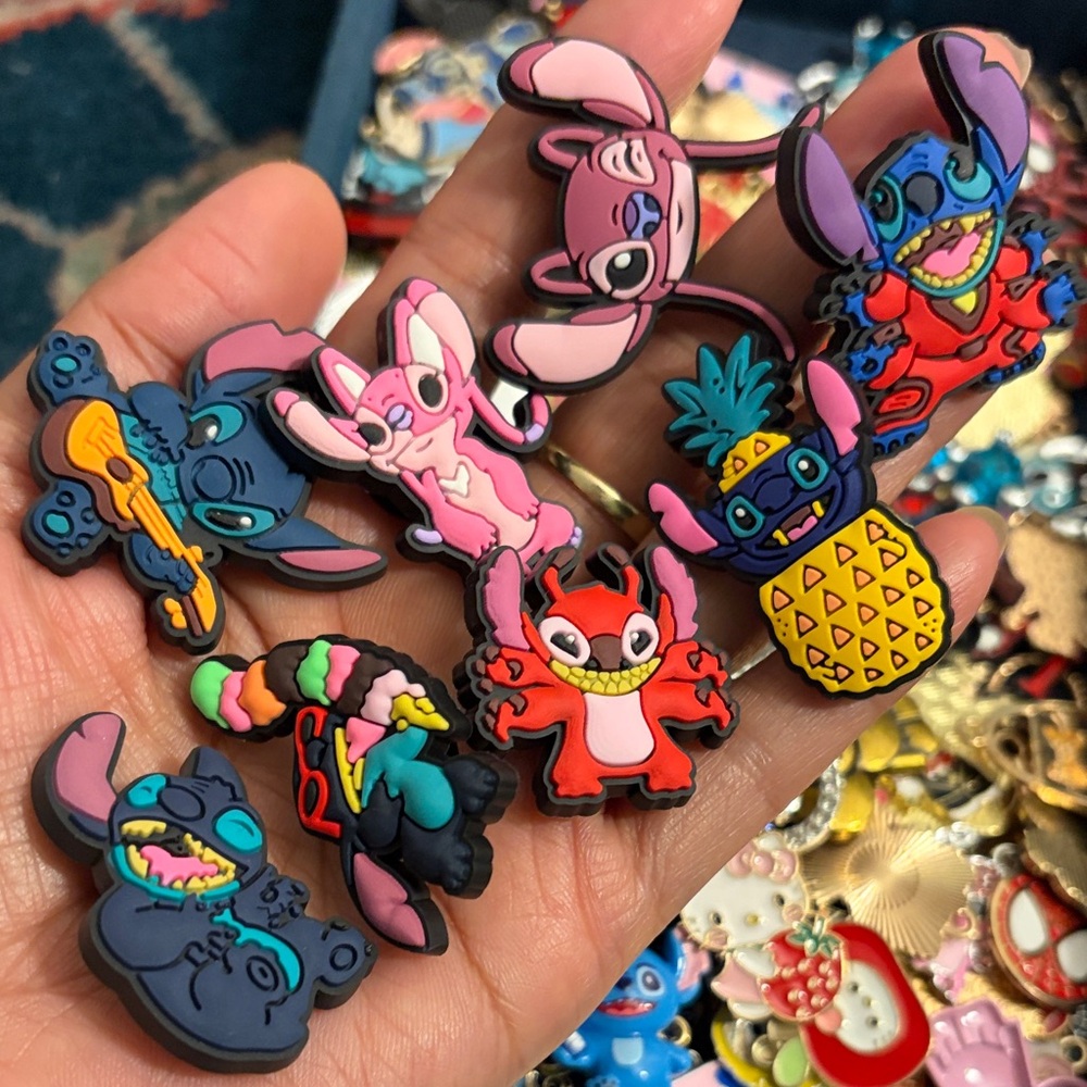 Colorful Cartoon Character Shoe Charms